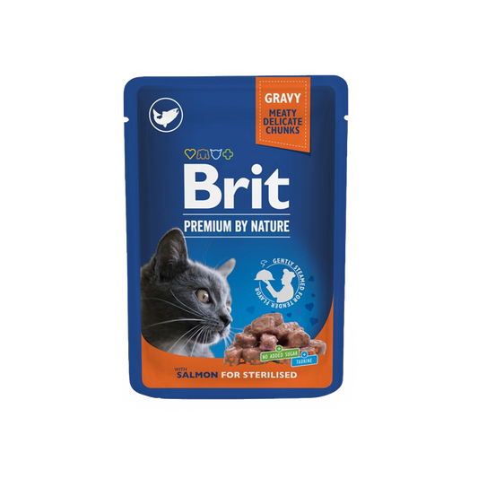 Brit Premium by nature salmon for sterilised 100g
