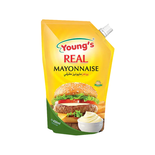 Youngs Real Mayonnaise 450ml