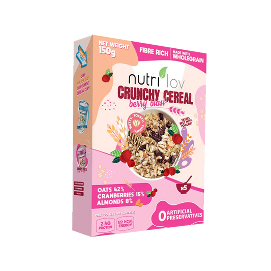 Nutrilov Crunchy Cereal Berry Blast 150g