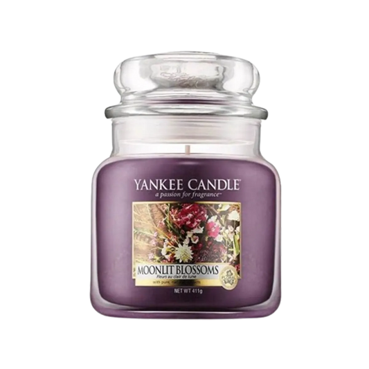 Yankee Candle Moonlit Blossoms Medium Jar 411g