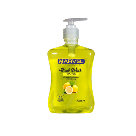 Marvel Hand Wash Lemon with added mosisturizer & rich