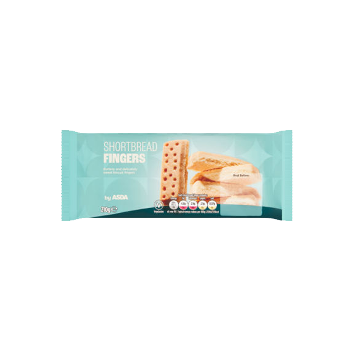 Asda Biscuits (Shortbread Fingers,210g)