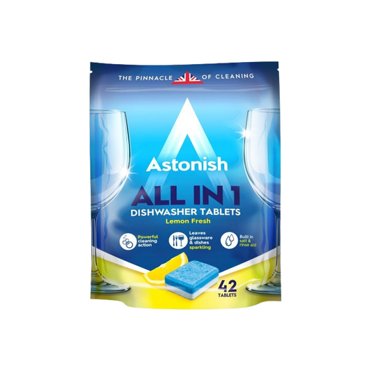 Astonish Dishwahser Tablets Lemon Fresh 840g