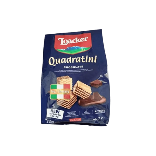 Loacker Quadratini Chocolate Wafers