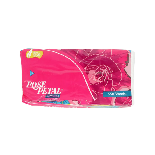Rose Petal Perfumed Tissue, 550 Sheets
