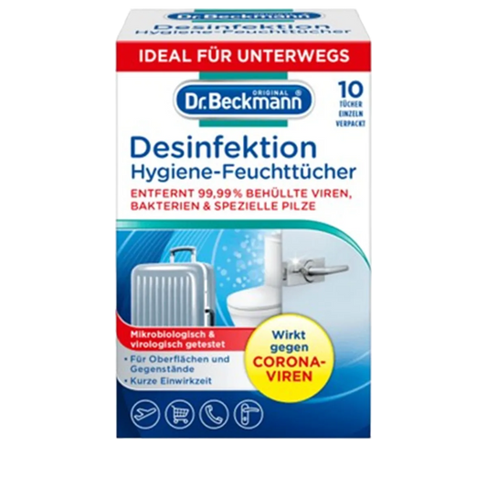 Dr.Beckmann Multipurpose Hygines wipes 10pcs
