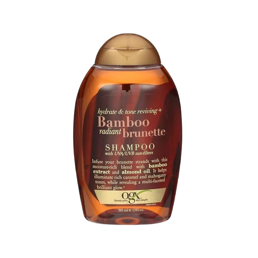 Ogx Bamboo Radiant Brunette Shampoo 385ml