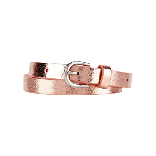 Oshkosh Kids Rose Gold Belt Size 6-8 Year Small