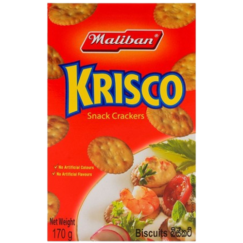 Maliban Krisco Snack Crackers 170g