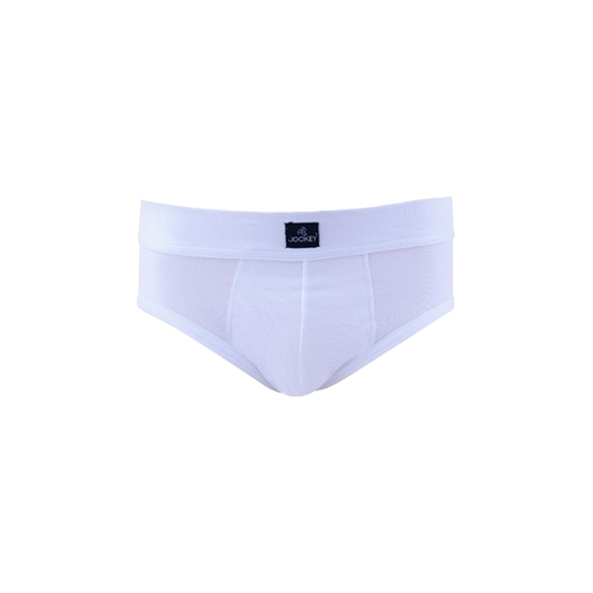 Jockey Men Midrice Nofly Brief White L 1103
