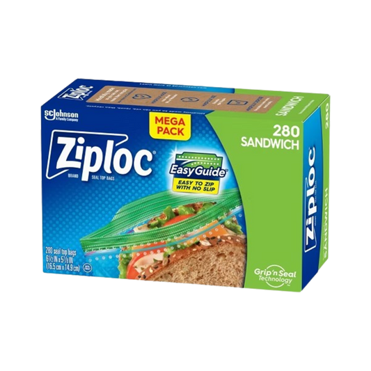 ZIPLOC SANDWICH BAG 25'S
