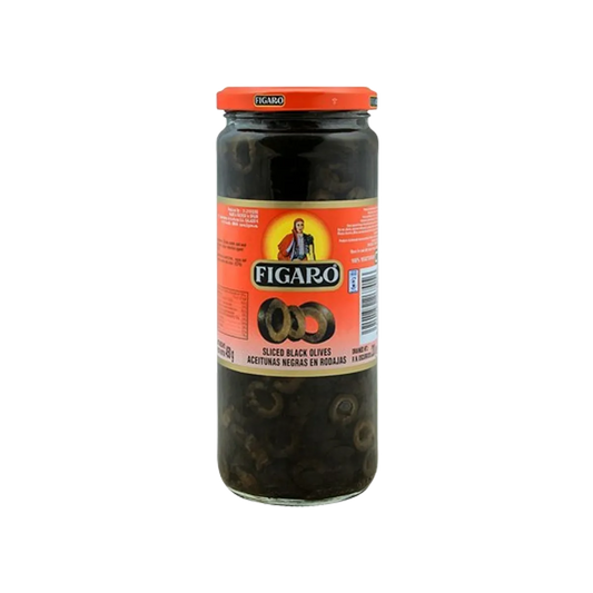 Figaro Black Olive Sliced 450g