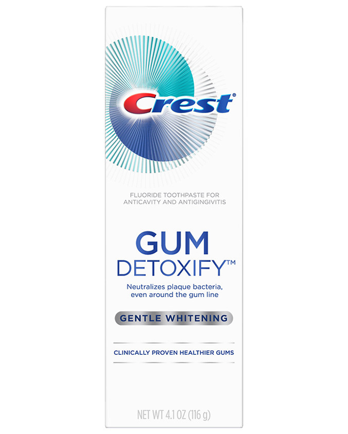 Crest Gum Detoxify Toothpaste Gentle Whitening 116g 
