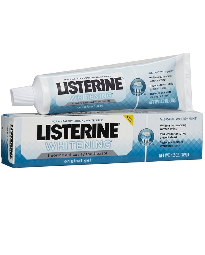 Listerine Tooth Paste  Whitening Gel