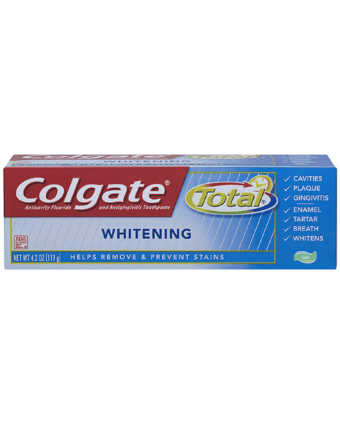 Colgate Tooth Paste Usa Total Whitening Gel 119g 