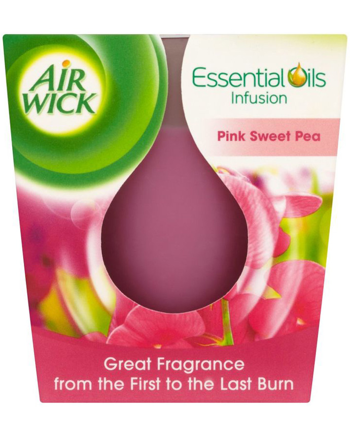 Air Wick Perfumed Candle Essential Oil Pink Sweet 105g