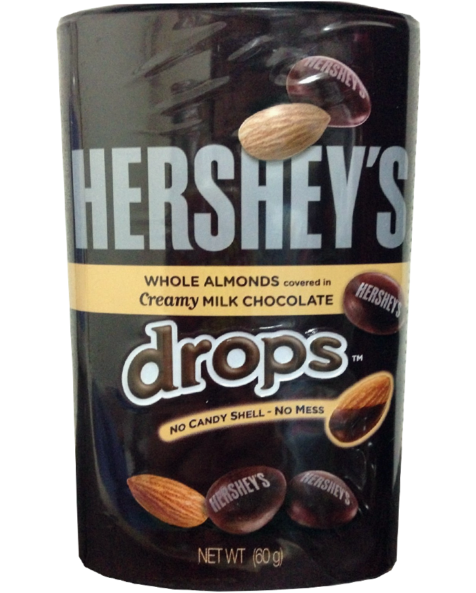 Hershey's Whole Almonds Creamy Drops Milk Chocolate