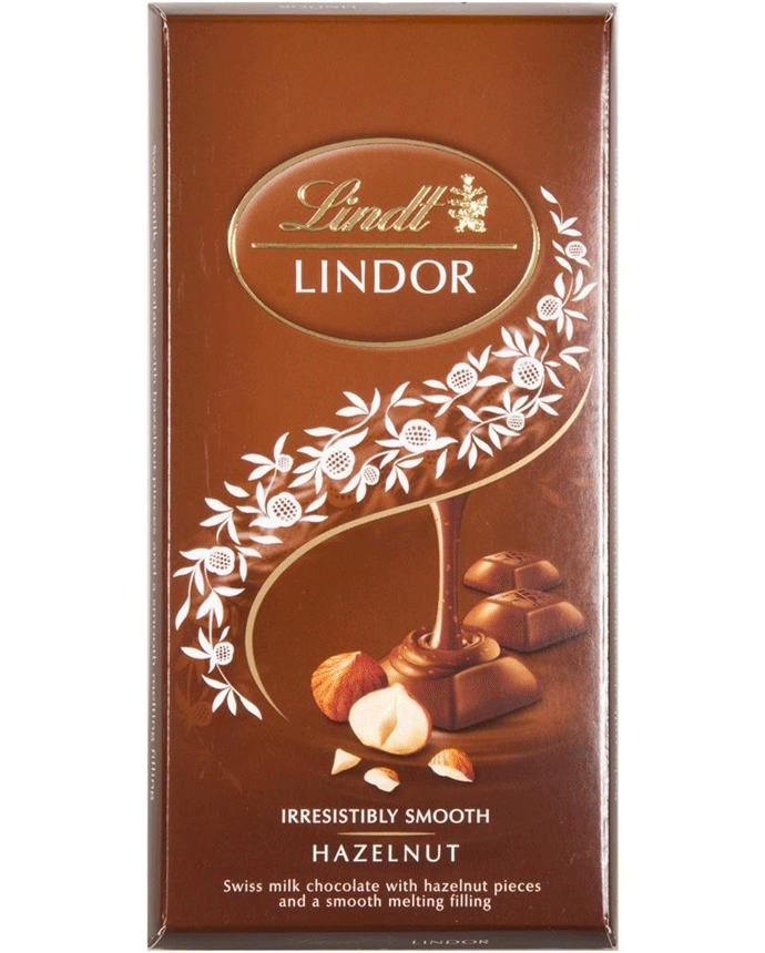 Lindt Lindor Hazelnut Milk Chocolate 