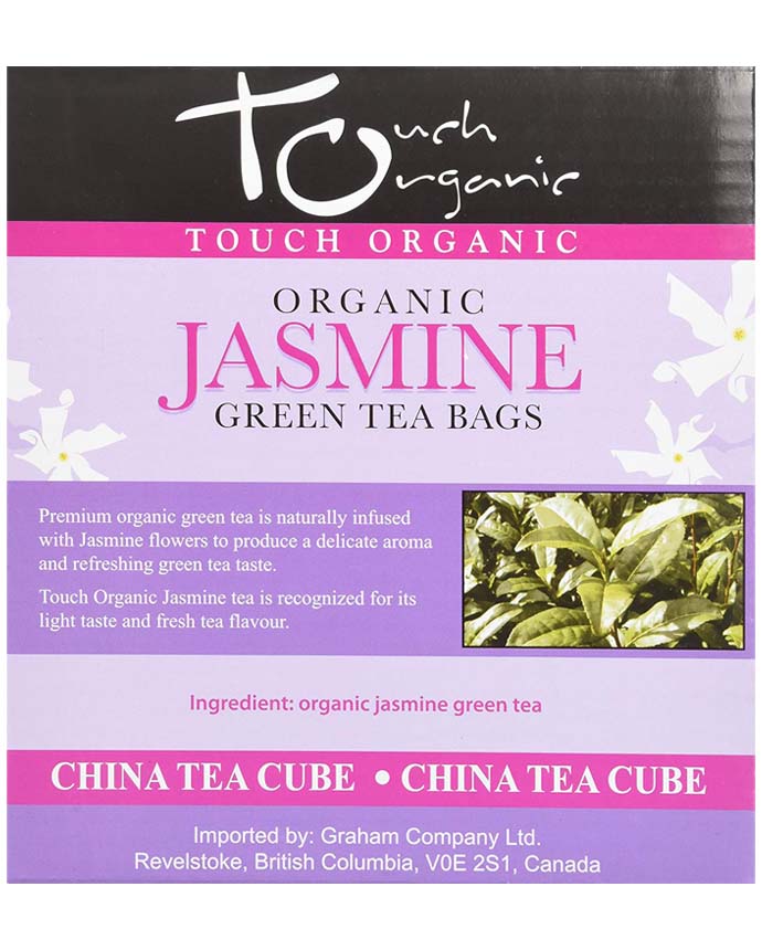 Touch Organic Jasmine Green Tea Bags 100/ct 200g