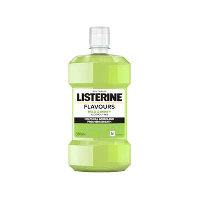 Listerine Flavours Mild & Minty 500ml