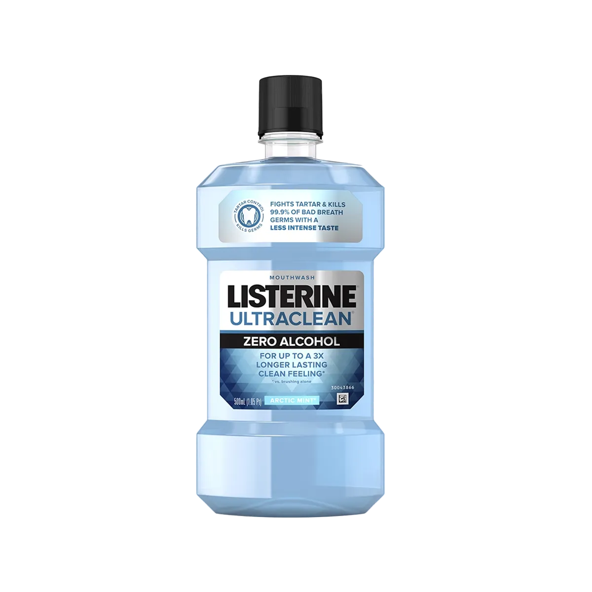 Listerine Mouthwash Cool Mint Zero Alcohol 1.05Pt.500Ml