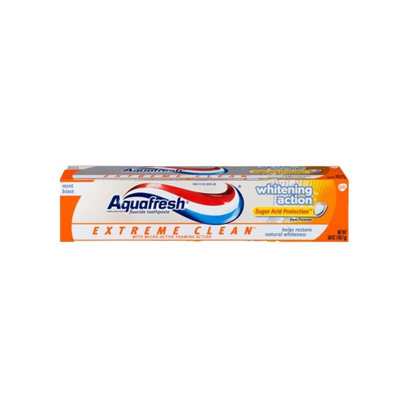 Aquafresh Extreme Clean Whitening Action Toothpaste