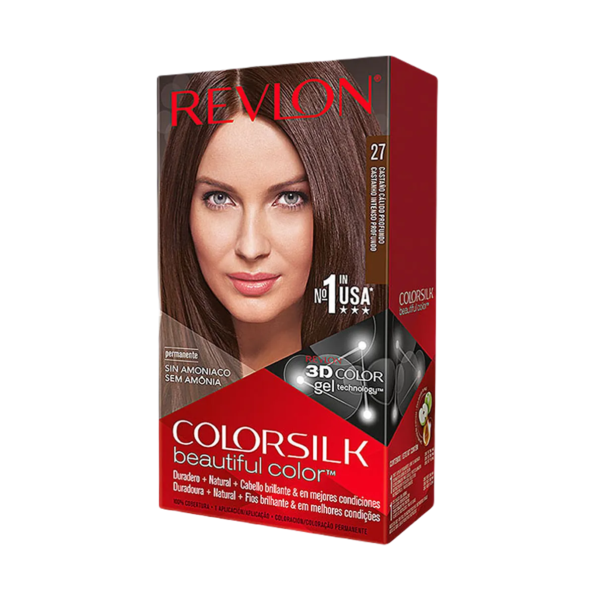 Revlon Hair Color Deep Rich Brown 27
