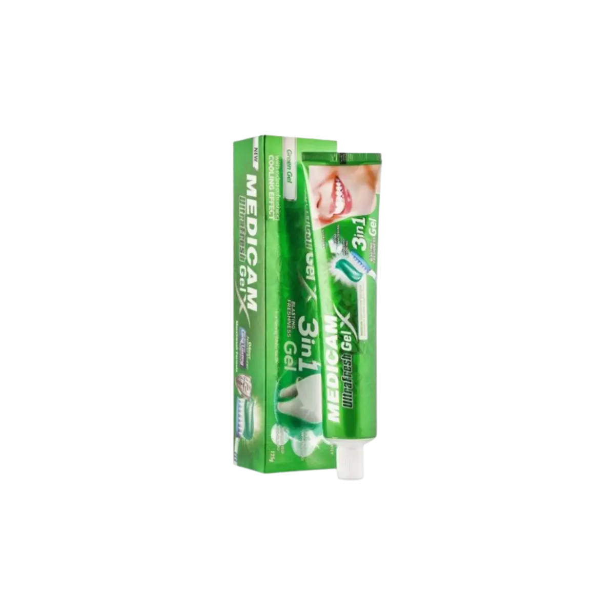 Medicam Gel 3In1 Green 75Gm