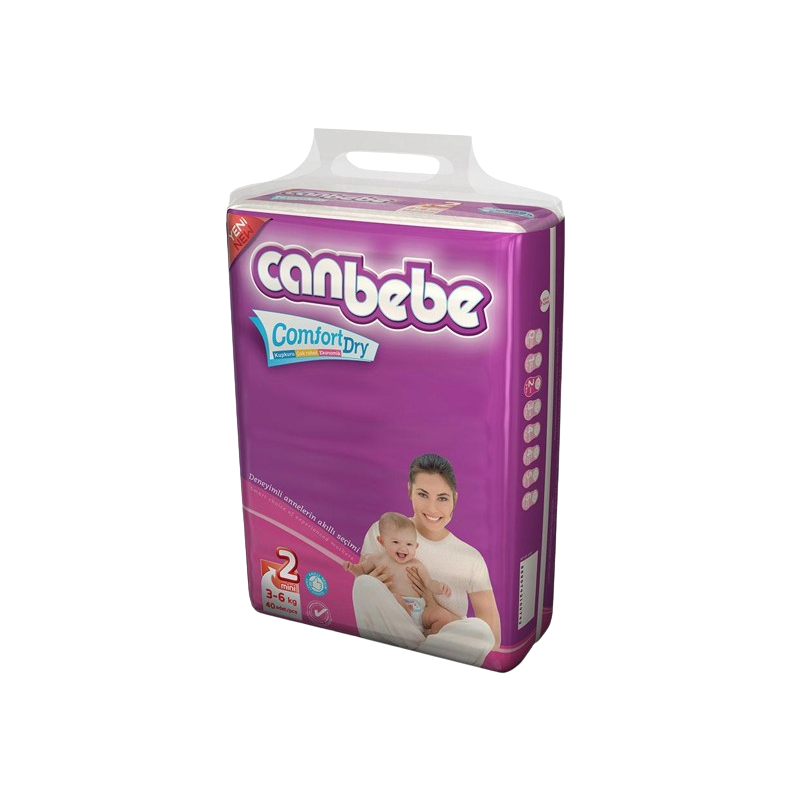 Canbebe Mini Diapers Size 2 - 40 Pieces