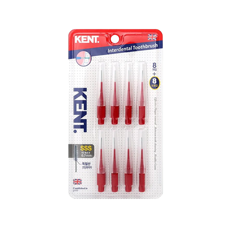 Kent Interdental 0.7mm Pack Of 8