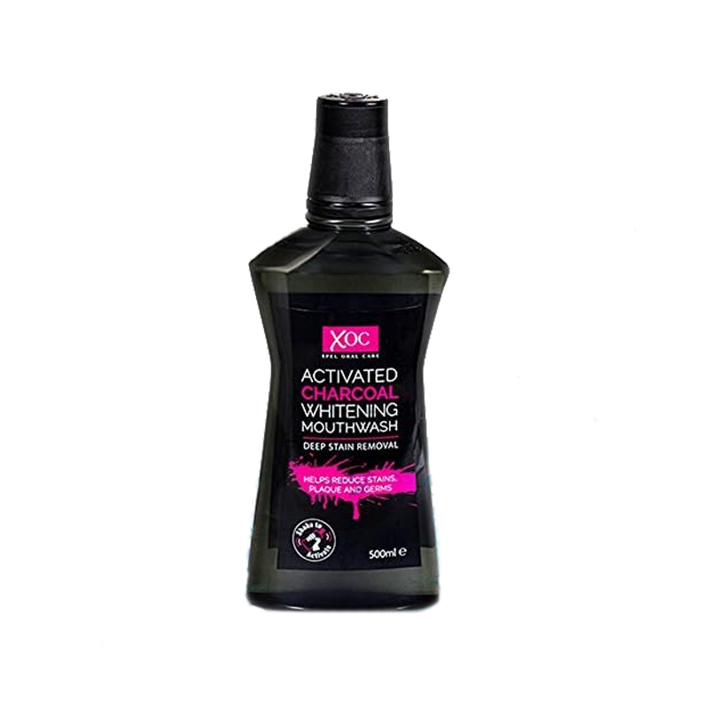 Xoc Charcoal Whitening Mouthwash 500ml
