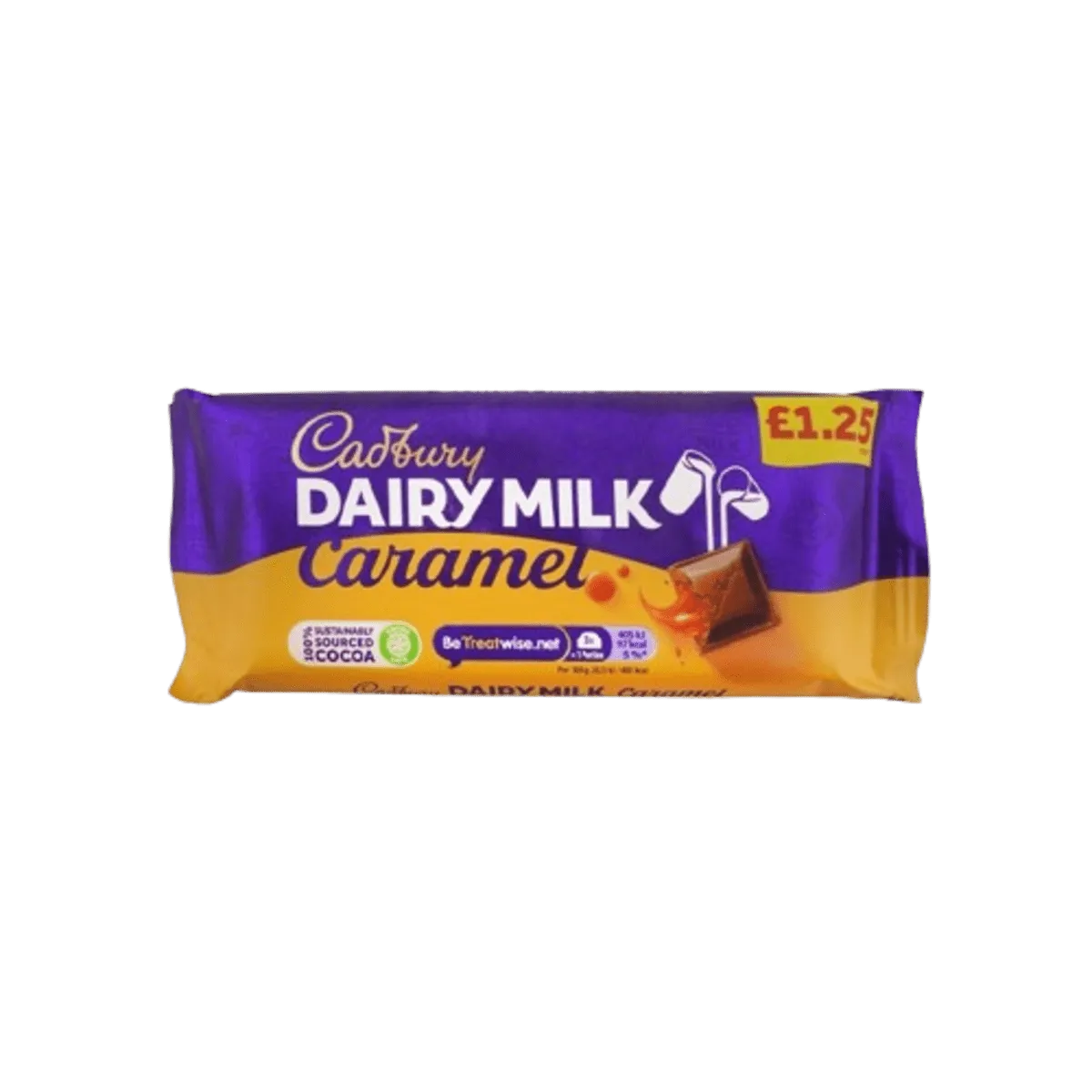 Cadbury Caramel Chocolate Bar 120g