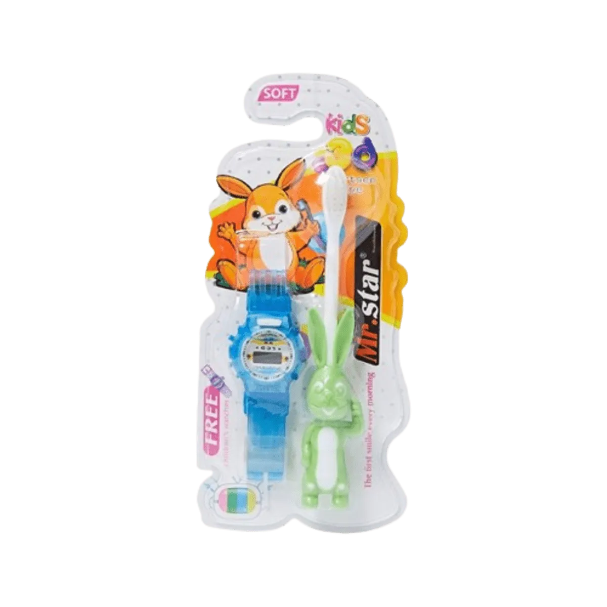 Mr. Star Tooth Brush Kids Watch