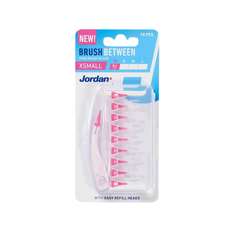 Jordan Interdental Brushes XS 0.4mm -10pcs