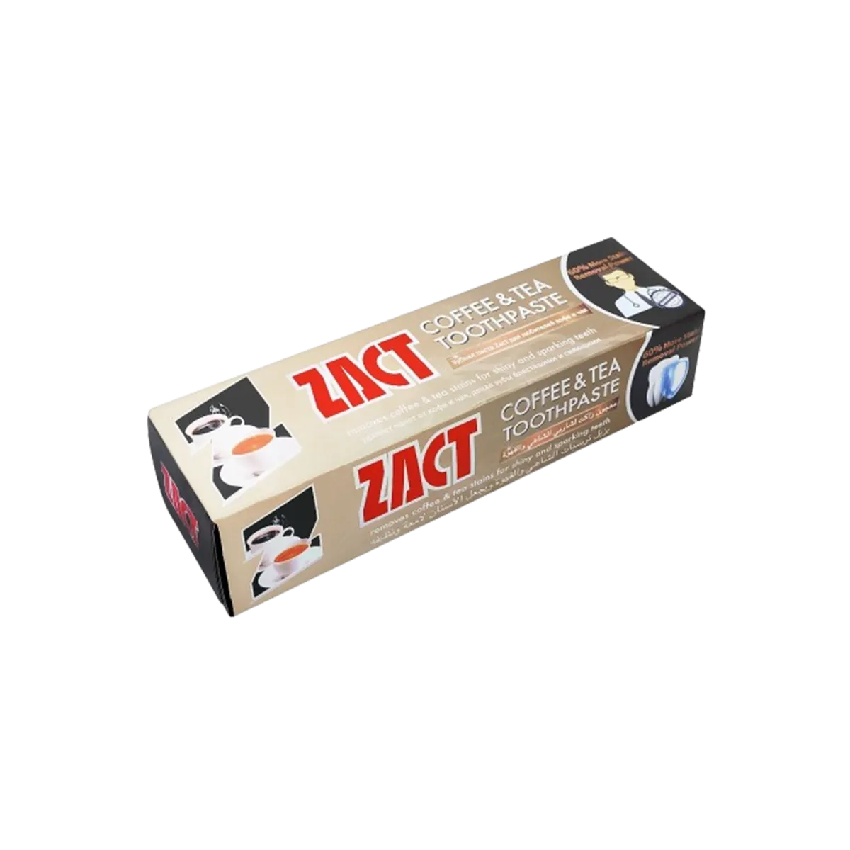 Zact For Coffee And Tea Toothpaste