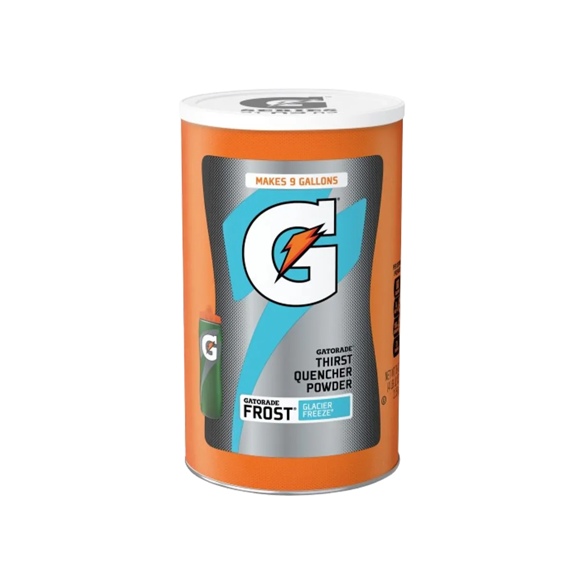 Gatorade Frost Glacier Freeze Thirst Quencher Sports Drink Mix Powder, 76.5 oz Canister