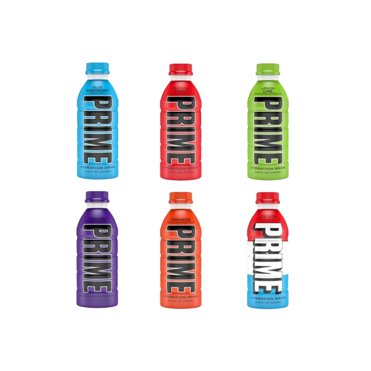 Prime Hydration Drink by Logan Paul & KSI ALL FLAVOURS CAN USA IMPORT