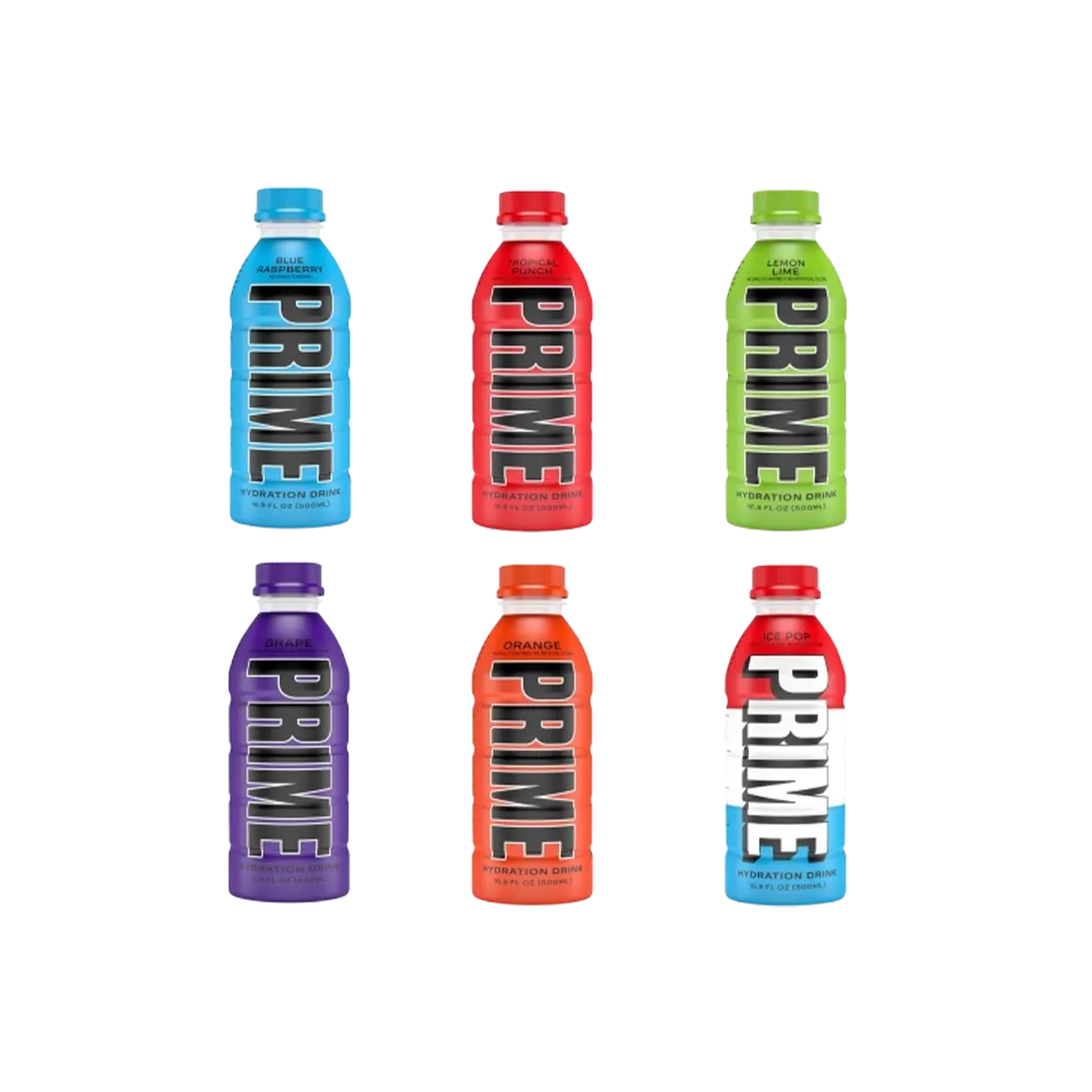 Prime Hydration Drink by Logan Paul & KSI ALL FLAVOURS CAN USA IMPORT