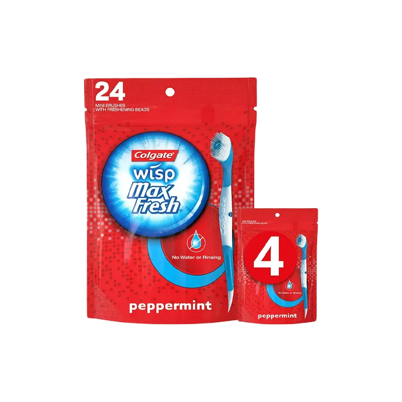 Colgate Wisp Max Fresh Peppermint 4s