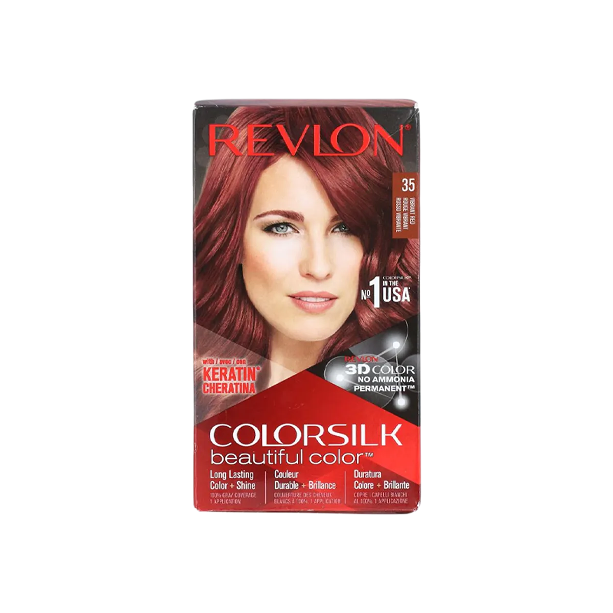 Revlon Hair Color Vibrant Red 35