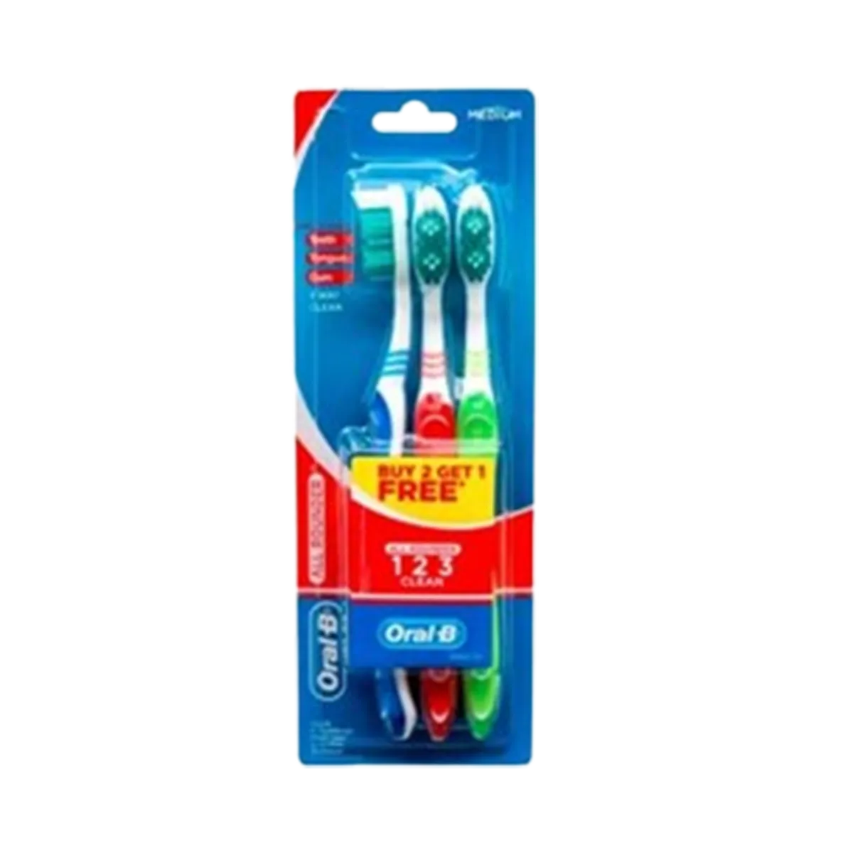 Oral-B Tooth Brush (3,Medium)