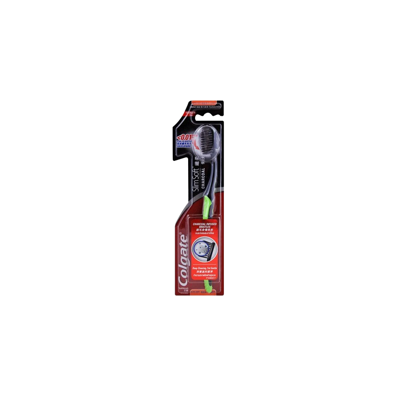 Colgate Slim Soft Charcoal Super Soft ToothBrush